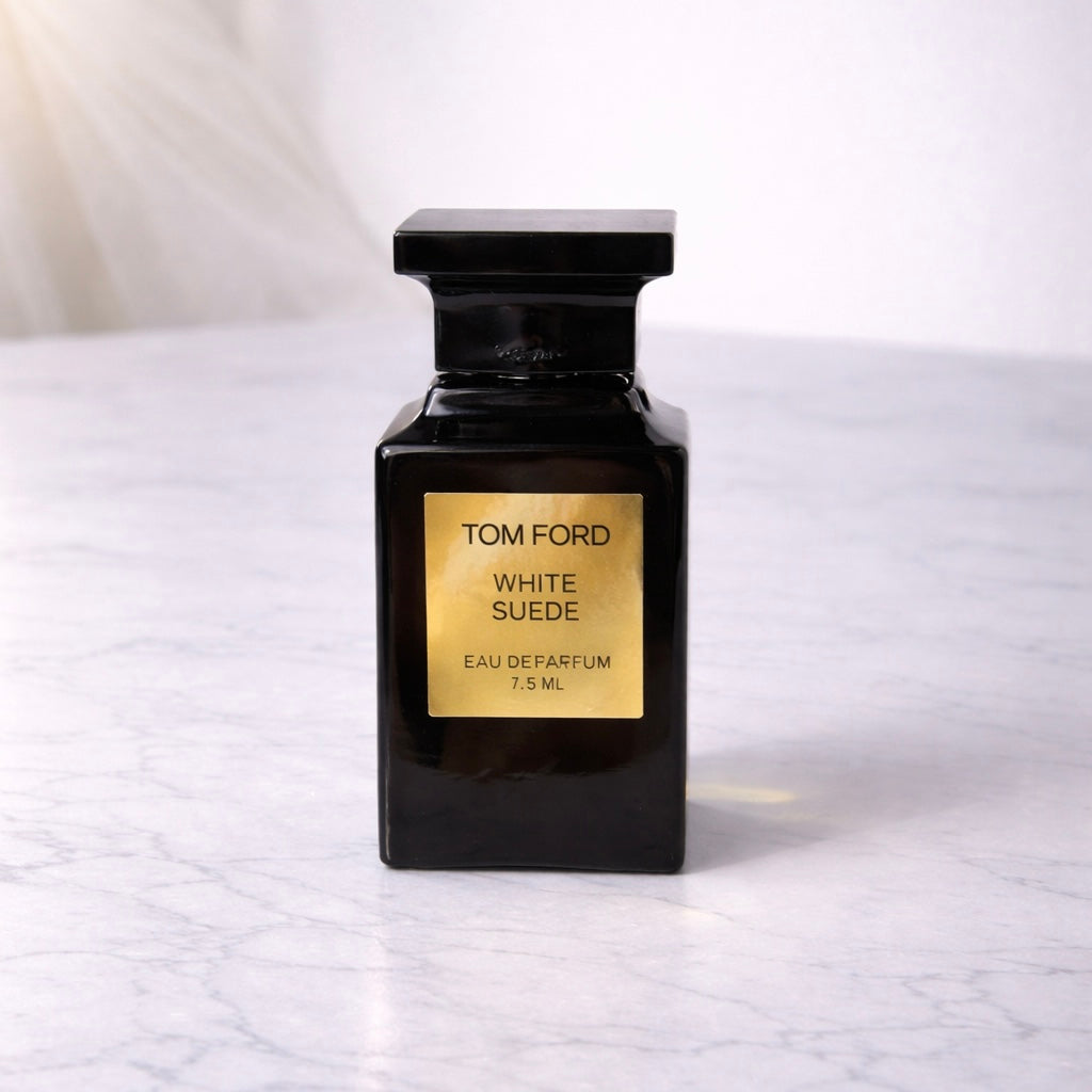 Tom Ford White Suede