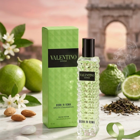 Valentino Donna Born in Roma Green Stravaganza